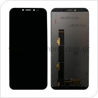 LCD with Touch Screen Alcatel 1S Black (OEM)