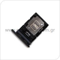 Βάση Κάρτας Sim & SD Samsung A546B Galaxy A54 5G Μαύρο (Original)