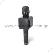 Bluetooth Microphone Maxlife MX-400 with Speaker & LED Lighting (Karaoke) Black