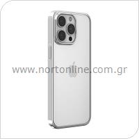PC Case Devia Apple iPhone 15 Pro Max Glimmer Silver