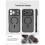 Θήκη TPU & PC Spigen Ultra Hybrid Mag Magsafe Apple iPhone 17 Pro Max Frost Μαύρο