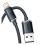 USB 2.0 Cable Baseus Crystal Shine USB A to Lightning 2.4A 2m Black