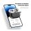 TPU Case Dux Ducis PECB Apple AirPods Pro 2 with Aluminum Hook Grey