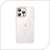 Θήκη TPU & PC Dux Ducis Clin2 Magnetic MagSafe Apple iPhone 14 Pro Διάφανο-Ροζ
