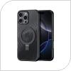 TPU & PC Back Cover Dux Ducis Aimo Magnetic MagSafe with Stand Apple iPhone 16 Pro Max Black