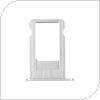 Sim Card Holder Apple iPhone 6 Silver (OEM)