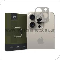 Μεταλλικό Προστατευτικό Κάλυμμα Κάμερας Hofi Alucam Premium Pro+ Apple iPhone 15 Pro/ 15 Pro Max Γκρι