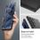 Soft TPU Back Cover Case Spigen Liquid Air Samsung S918B Galaxy S23 Ultra 5G Matte Black
