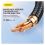 USB 2.0 Cable Foneng X116 Power Display Aluminum Alloy Braided USB C to Lightning PD 27W 1.2m Black