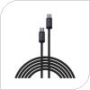 Καλώδιο Σύνδεσης USB 2.0 Devia EC646 USB C σε USB C PD 60W 3m Gracious Μαύρο