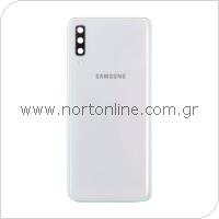Battery Cover Samsung A705F Galaxy A70 White (Original)