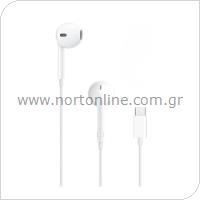Hands Free Apple Earpods MYQY3 USB C with Remote & Mic