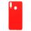 Liquid Silicon inos Samsung A207F Galaxy A20s L-Cover Hot Red