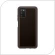 Θήκη Soft Clear Cover Samsung EF-QA038TBEG A037F Galaxy A03s Διάφανο-Μαύρο