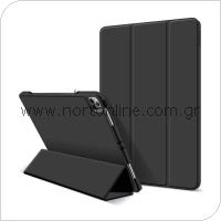 Flip Smart Case inos Apple iPad Pro 12.9 (2021) with TPU Back Cover & SC Pen Black (Bulk)