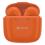 True Wireless Bluetooth Earphones Devia K1 EM057 Kintone Orange