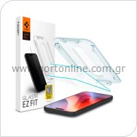 Tempered Glass Full Face Spigen Glas.tR EZ-FIT Apple iPhone 16 Pro Clear (2 pcs)