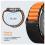 Λουράκι Spigen WBF1 Apple Watch (44/ 45/ 46/ 49mm) Μαύρο-Πορτοκαλί