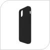 Θήκη Liquid Silicon inos Apple iPhone 12/ 12 Pro L-Cover Μαύρο