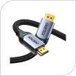 Καλώδιο HDMI σε HDMI Nylon Choetech XHH01 8K 2,0m Μαύρο