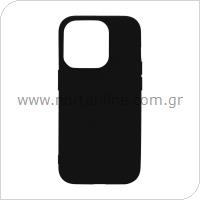 Θήκη Soft TPU inos Apple iPhone 15 Pro 5G S-Cover Μαύρο