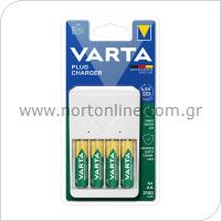 Battery Charger Varta up to 4pcs AA + 4 AA 2100 mAh Batteries