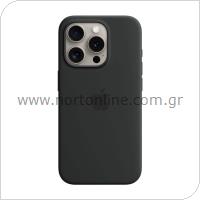 Silicon Case with MagSafe Apple MT1A3 iPhone 15 Pro Black