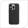Θήκη Silicon με MagSafe Apple MT1A3 iPhone 15 Pro Μαύρο