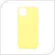Θήκη Soft TPU inos Apple iPhone 11 S-Cover Κίτρινο
