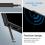 TPU & PC Back Cover Case Spigen Ultra Hybrid Samsung S918B Galaxy S23 Ultra 5G Clear-Matte Black