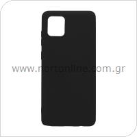 Θήκη Soft TPU inos Samsung N770F Galaxy Note 10 Lite S-Cover Μαύρο