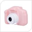 Ψηφιακή Φωτογραφική Μηχανή Forever SKC-100 για Παιδιά Ροζ