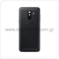 Battery Cover Samsung A605F Galaxy A6 Plus (2018) Black (Original)