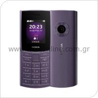 Κινητό Τηλέφωνο Nokia 110 4G (2023) (Dual SIM) Μωβ