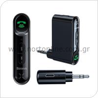 Bluetooth Audio Receiver AUX mini jack Baseus Qiyin WXQY-01 for Car & Other Devices Black