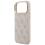 Θήκη PU Guess MagSafe Apple iPhone 17 Pro Max Hardcase Classic 4G Ροζ