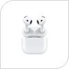 Ακουστικό Bluetooth Apple MXP63 AirPods 4 Λευκό