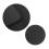 Mousepad 35x25cm with Black Stitching Black (1 pc)