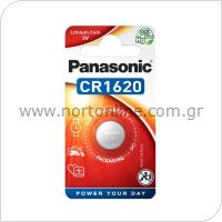 Lithium Button Cells Panasonic CR1620 (1 pc)