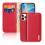 Θήκη Δερμάτινη Dux Ducis Hivo RFID Wallet Apple iPhone 15 Pro Κόκκινο