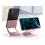 Universal Επιτραπέζια Βάση AhaStyle ST02 για Φόρτιση Smartphone Ροζ-Χρυσό