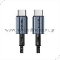 Καλώδιο Σύνδεσης USB 2.0 Choetech XCC-1015 USB C σε USB C PD 60W 2m Μαύρο