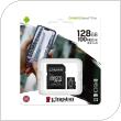 Micro SDHC C10 UHS-I U1 Memory Card Kingston Canvas Select Plus 100MB/s 128Gb + 1 ADP