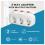 Socket GSC 3 Way with Multiple Switches White