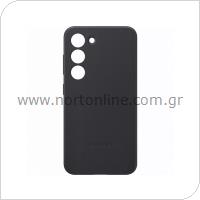 Θήκη Δερμάτινη Samsung EF-VS911LBEG S911B Galaxy S23 5G Μαύρο