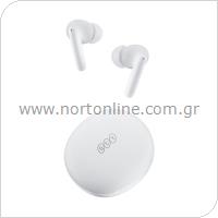 True Wireless Bluetooth Earphones QCY T13 ANC 2 Moon White