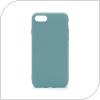 Θήκη Soft TPU inos Apple iPhone 8/ iPhone SE (2020) S-Cover Πετρόλ