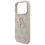Θήκη PU Guess Apple iPhone 17 Pro Hardcase Big Logo 4G Ροζ