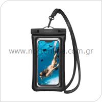 Universal Αδιάβροχη Θήκη Spigen A610 για Smartphones έως 6.9'' Μαύρο (1 τεμ.)