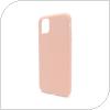 Θήκη Liquid Silicon inos Apple iPhone 11 Pro Max L-Cover Σομόν